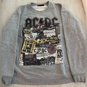 VINYL ICONS AC/DC CREWNECK SWEATER